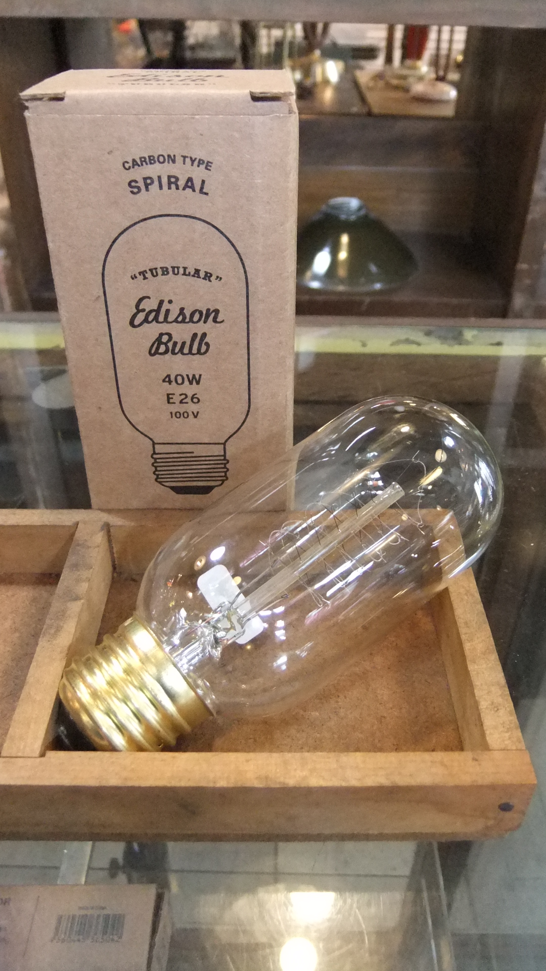 アンティーク照明に似合うエジソン電球４